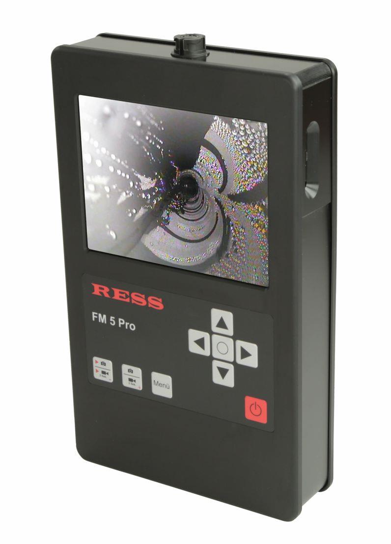 Mini-Handgerät, Farbe-Monitor FM 5 Pro, mit Ladestation und Akku