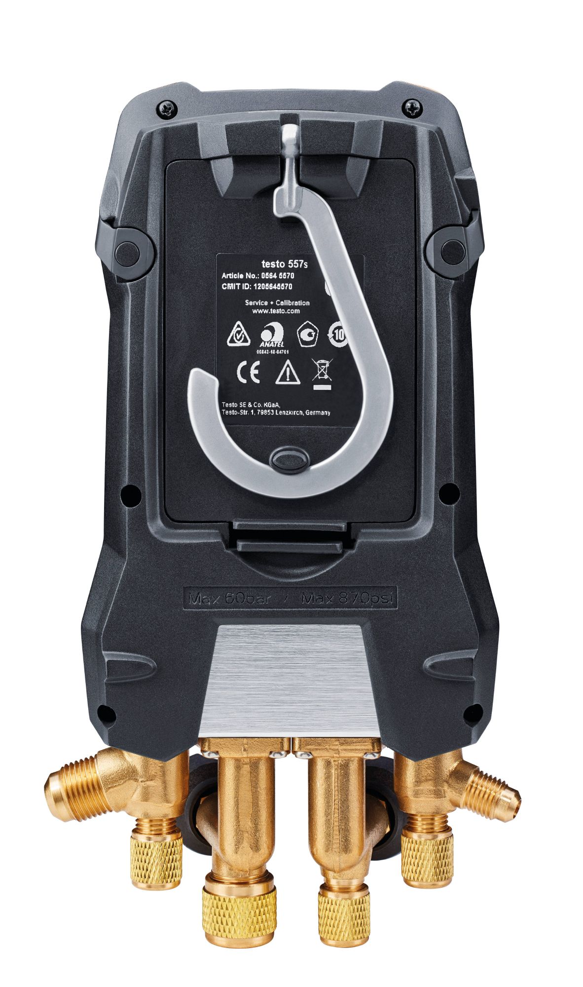 testo 557s Smart Vakuum Set mit Füllschläuchen - Smarte digitale Monteurhilfe