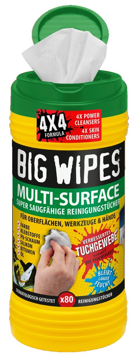 Reinigungstücher Big Wipes Multi Surface VE=80 Stück