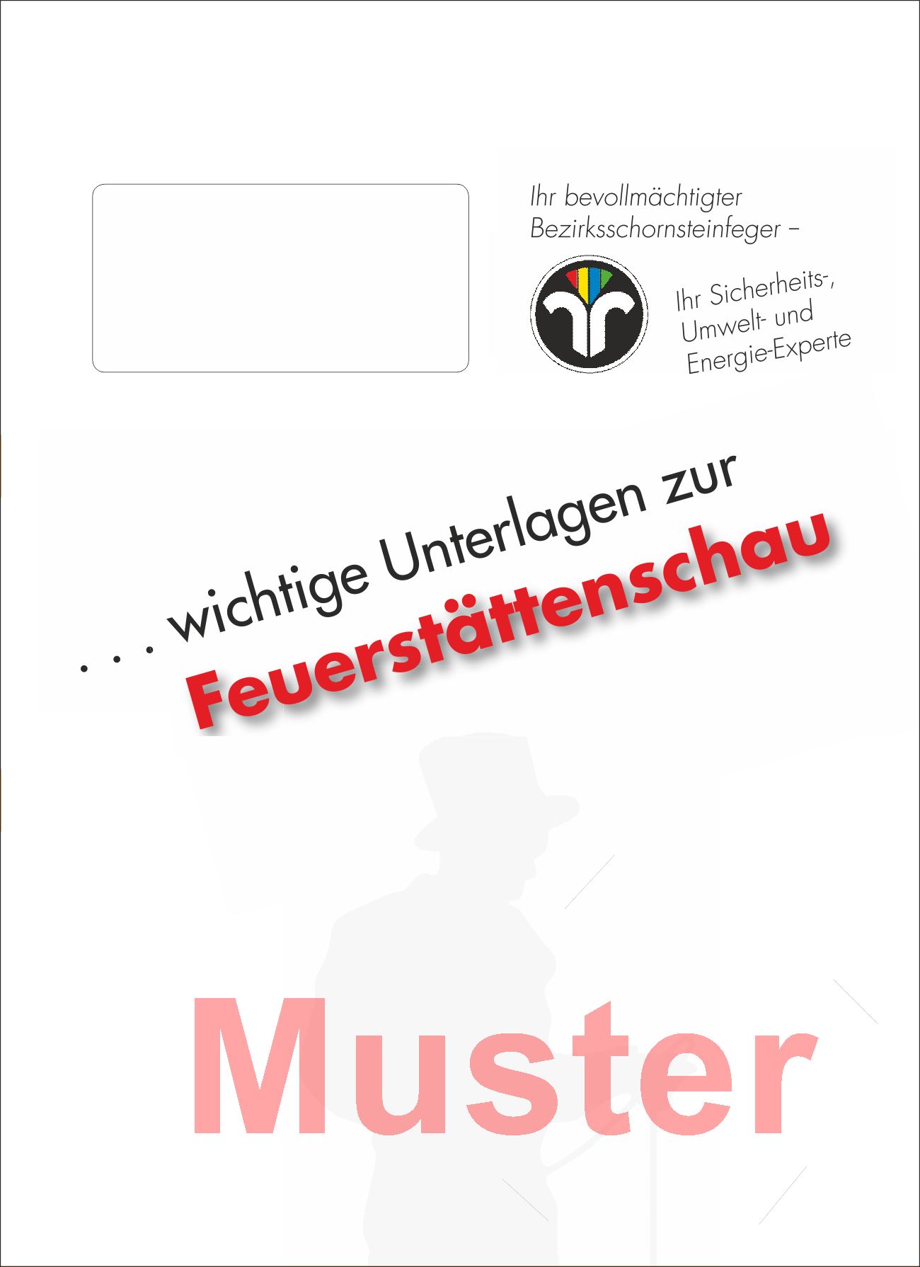 Schriftverkehrmappen / Kundenmappen "Feuerstättenschau"
