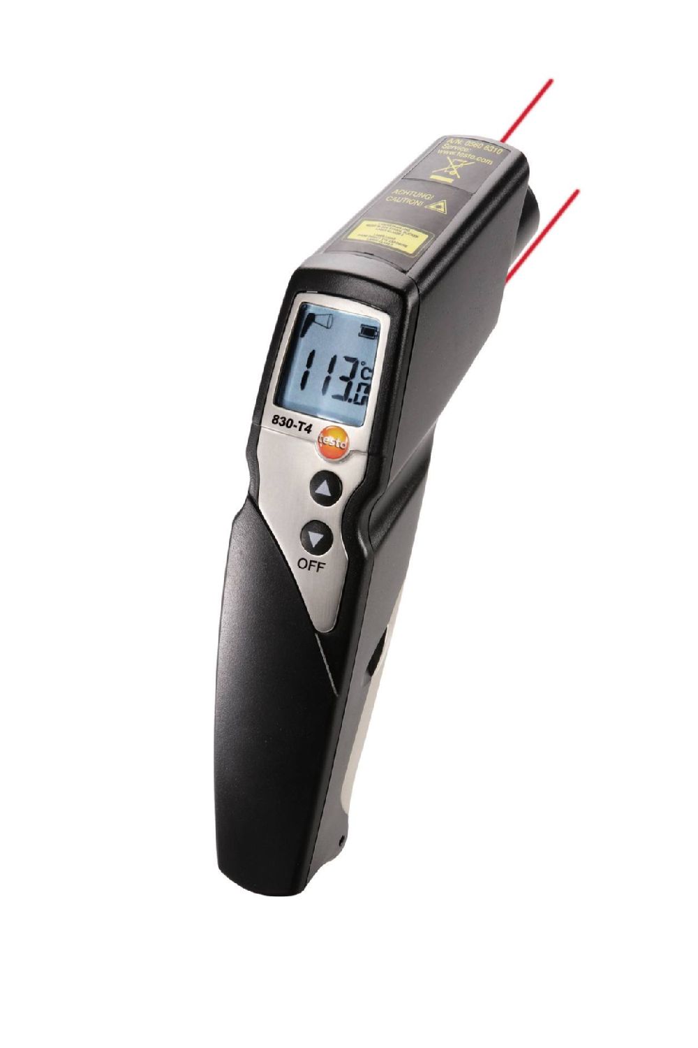 Set testo 830-T4 - Infrarot-Thermometer
